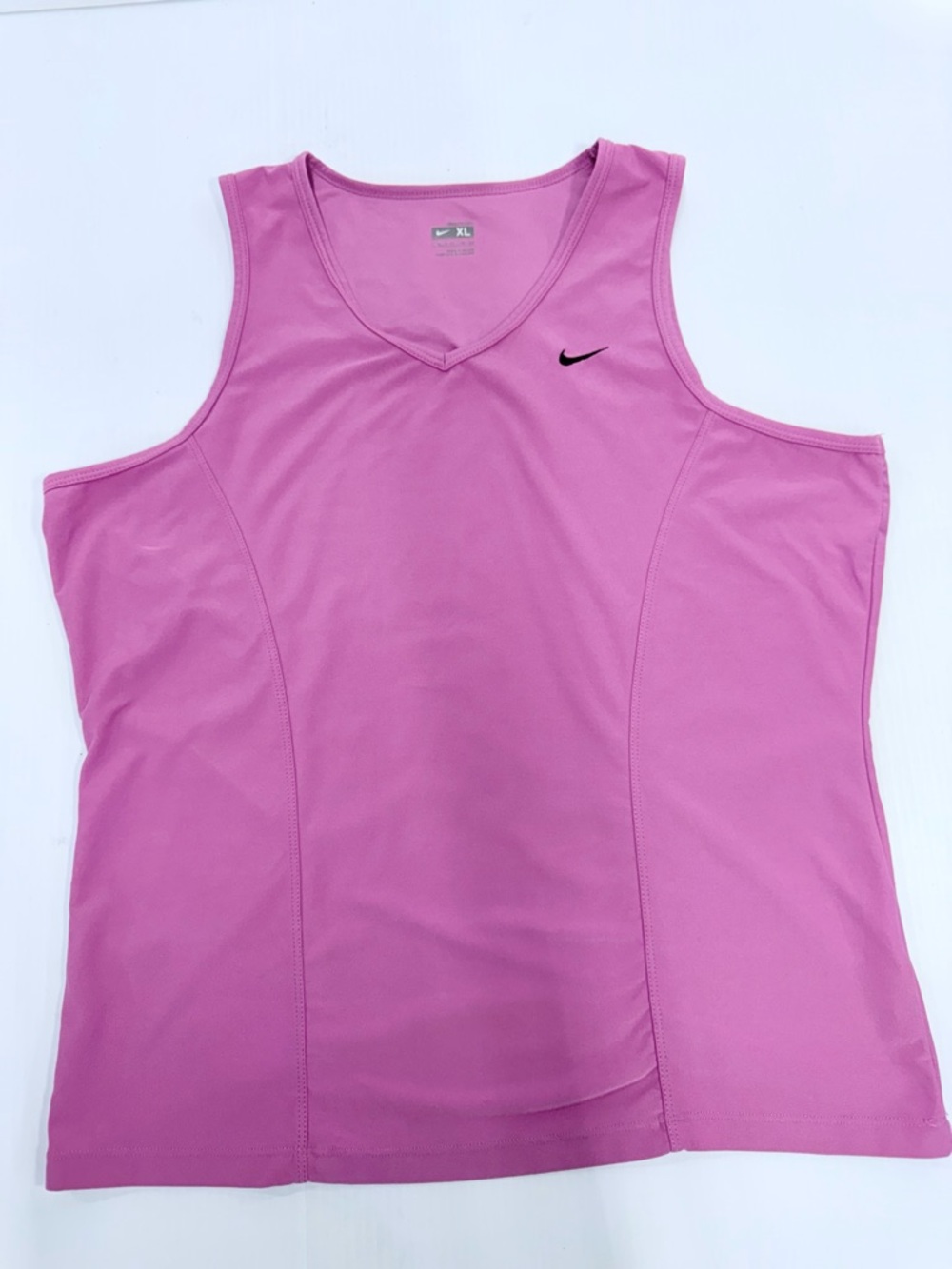 Nike Dri-Fit Pink Tank Top XL Athletic Workout Gym Activewear